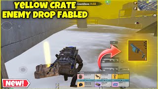 Metro Royale Yellow Crate Enemy Drop FABLED | PUBG METRO ROYALE CHAPTER 20