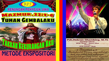 Renungan Harian - 124 -Tuhan Gembala Gembalaku - Renungan Pagi Kristen Hari Ini - Ekspositori - Doa