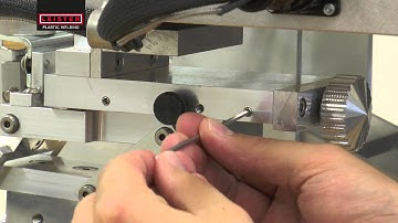 Leister Tutorial | Initial Operation of your SEAMTEK 36 Stationary Welder