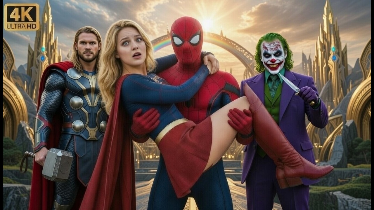 Joker Invades Asgard… Thor vs Joker (Epic Battle!)