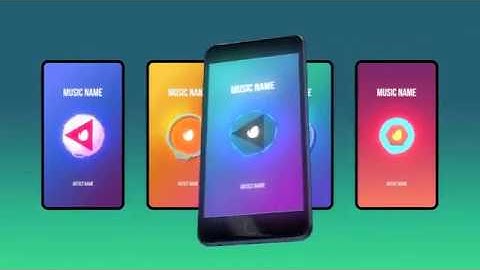 Flat Audio Spectrum Music Visualizer 2.0 | After Effects Template
