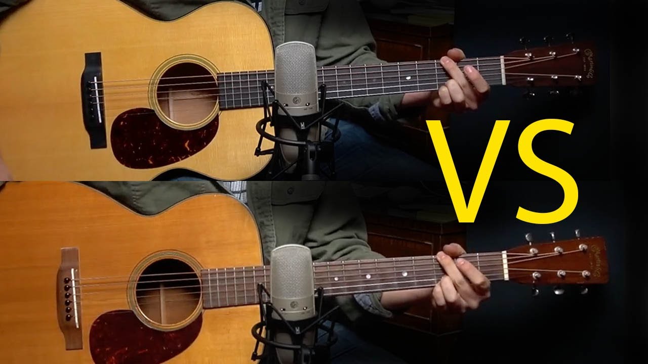 New Martin vs Vintage Martin : 000-18 Acoustic Guitar Comparison