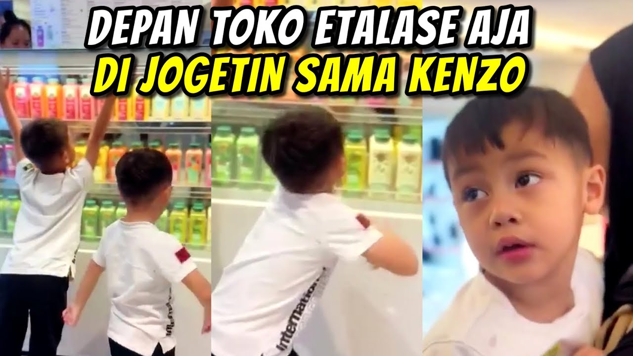 KENZO SI RAJA JOGET🕺DENGER MUSIK DI MALL LANGSUNG JOGET DEPAN TOKO