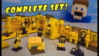 Bendy And The Ink Machine Game Map Playset Complete Series 1