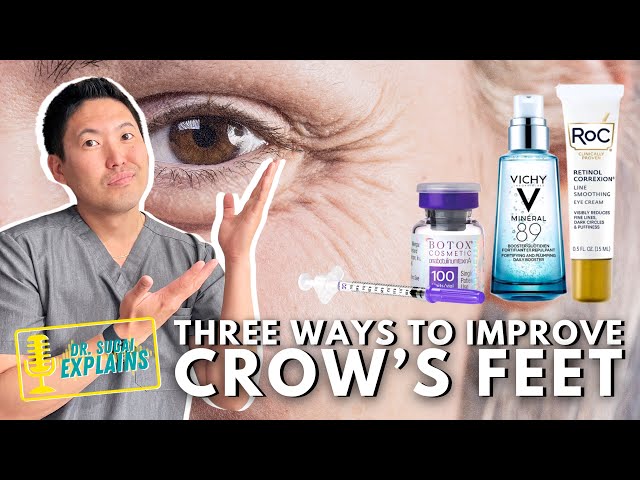 Dermatologist Explains: Three Ways to Improve Crow’s Feet! class=