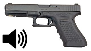 [Glock Sounds] Sounds Of Reloading, Pulling Out Of The Case And Firing Glock Weapons