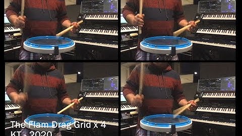 The Flam Drag Grid x4 (2020)