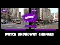 Nyc broadway before  afters that will leave you astounded