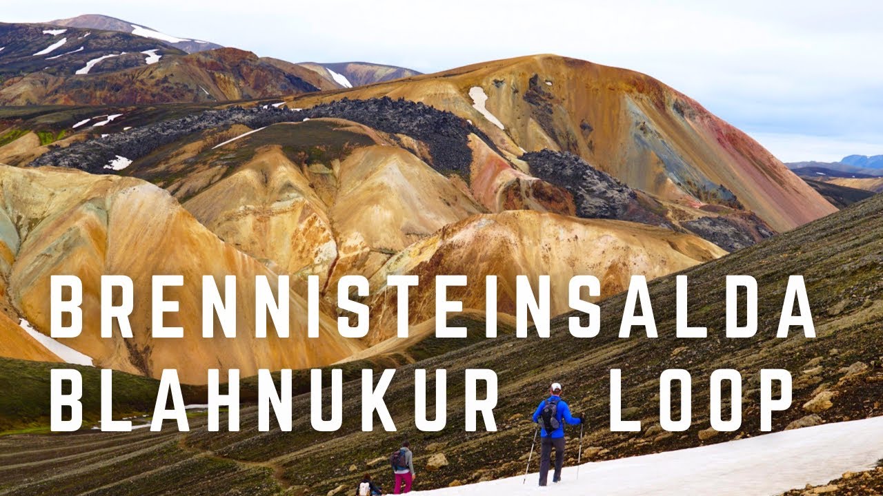 Bláhnúkur Brennisteinsalda Loop Hike - Best Day Hike in Landmannalauger, Iceland — Blahnukur, Iceland — video poster