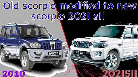 Old Scorpio 2010 modified to new scorpio 2021 s11 |Dashboard change old Scorpio to new scorpio |