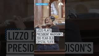 Lizzo Played a 200-Year-Old Glass Flute Given to James Madison, Smart  News