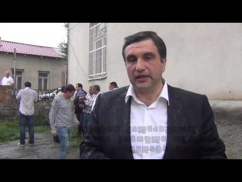 \"ქართული ოცნების\"  თელავის მერობის კანდიდატმა პლატონ კალმახელიძემ წინასაარჩევნო შეხვედრა გამართა