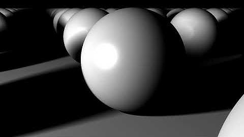 Distance field ray marching