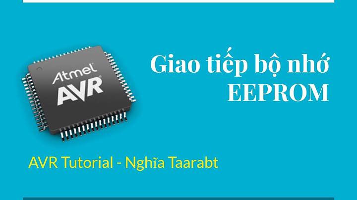 Bộ nhớ flash lưu dữ liệu trong avr là gì năm 2024