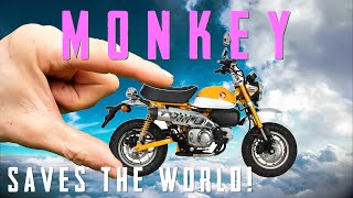 Honda Monkey Bike!  Small yet MIGHTY! - Could this be the answer