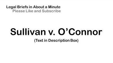 Sullivan v. O