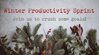 Winter Productivity Sprints