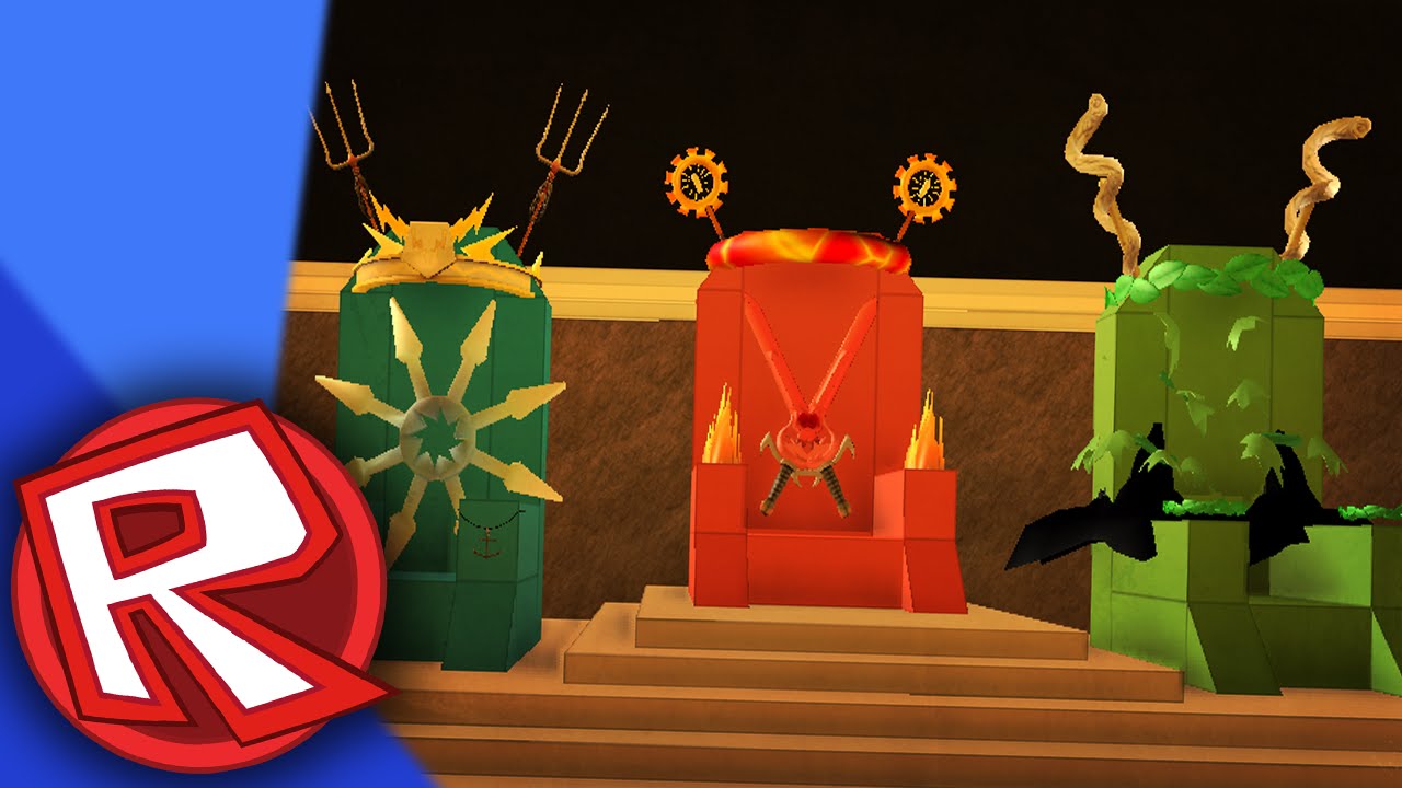 Elemental Heros Shrine In The Dead Of Autumn Roblox Badge Youtube - autumn roblox