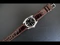 Rolex Oyster Perpetual 36mm on Brown Alligator Strap  | Michael Knapp Leather