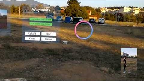 Augmented Reality Drone - Hololens with DJI Phantom 4