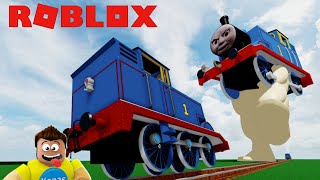 Thomas The Trains Epic Clash Monster Thomas Vs Little Thomas Roblox Adventure Konas2002