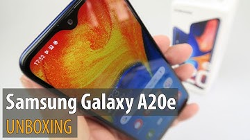 Samsung Galaxy A20e Unboxing and First Impressions (Affordable Dual Camera One UI Phone)