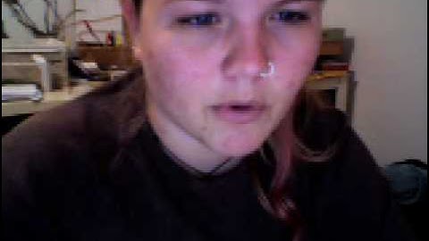 28/2/09 - Signe is at war with the internet.