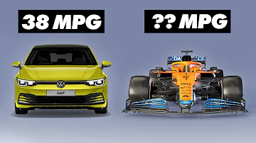 Wie viel Liter Benzin passt in ein F1 Auto?