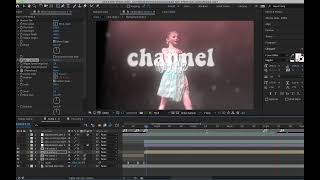 make an after effects intro with me || part 2 :)