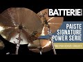 Paiste signature power serie  demo  batterie magazine  191