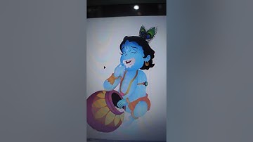 Creating Krishna Illustration | Janmashtami Special | Happy Janmashtami 2023 | Krishna Janmashtami