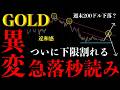 ⚠️ゴールド“急落秒読み”。ついに下限割れか…買い全員焼かれる【XAUUSD分析】