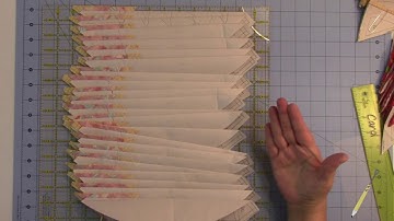 Paper Pieced Log Cabin Tutorial - Video 10