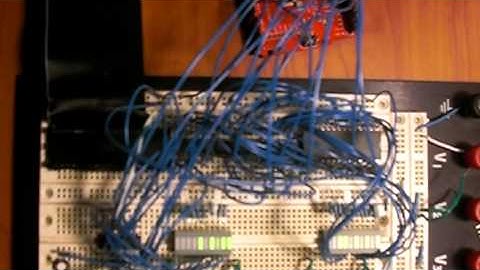 Shift Registers and SRAM and Arduino