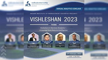 𝐈𝐈𝐌 𝐊𝐚𝐬𝐡𝐢𝐩𝐮𝐫 | 𝐕𝐢𝐬𝐡𝐥𝐞𝐬𝐡𝐚𝐧 𝟐𝟎𝟐𝟑 | 𝐀𝐧𝐧𝐮𝐚𝐥 𝐀𝐧𝐚𝐥𝐲𝐭𝐢𝐜𝐬 𝐂𝐨𝐧𝐜𝐥𝐚𝐯𝐞