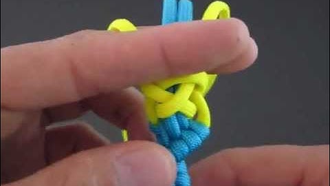 How to Make a Cyclonic Flow (Paracord) Fob by TIAT