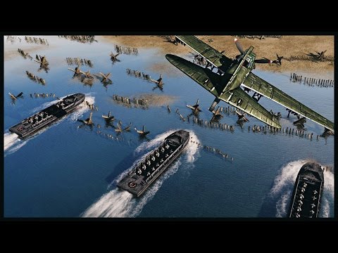 Russian Beach Assault – Soviet Invasion of Manchuria | Men of War Assault Squad 2 Gameplay