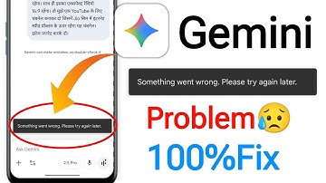 Gemini Something Went To Wrong Today || Google Ai Pro Veo 3 Something Went Wrong Problem solve