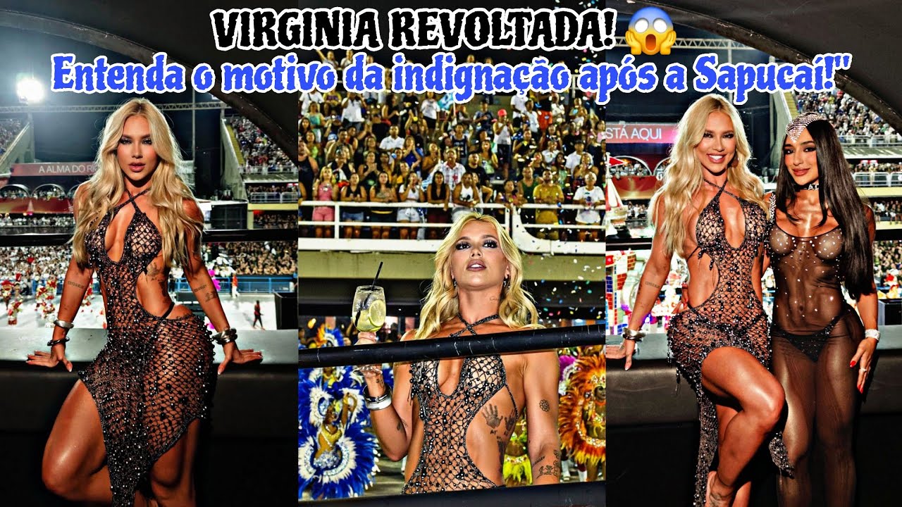 VIRGINIA NA SAPUCAÍ! Mesmo sem Grande Rio, ela brilhou + Fofura das Marias com Vini Jr! 🎊⚽
