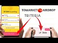 Tomarket Airdrop ELIGIBILITY CRITERIA| How to LEVEL UP Tomarket airdrop @AizazEngineer