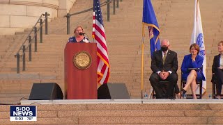 20 years later: Minnesotans honor lives loss in 9/11 attacks during ceremony at state capitol | FOX