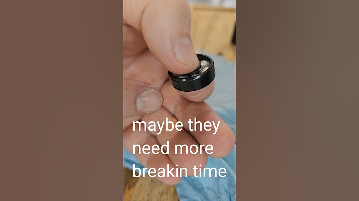 Avoid these bearings!  cheap Chinese ceramic bearings... get what you pay for.  #skateboarding