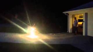 Fireworks on July 4, 2014