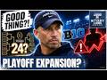 College Football Playoff Expansion is a GOOD Thing?! + New Big Ten Threat Emerging...