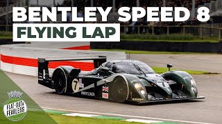 Tom Kristensen absolutely sends the Bentley Speed 8 around the  Goodwood Circuit | 80MM