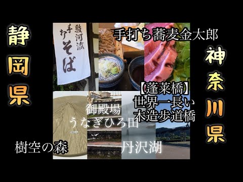 【静岡県・神奈川県ぶらり旅】