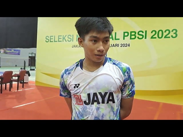 Wawancara Bismo Raya Oktara, Juara Tunggal Putra Seleknas 2023 class=