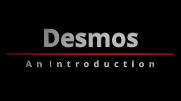 Desmos: An Introduction