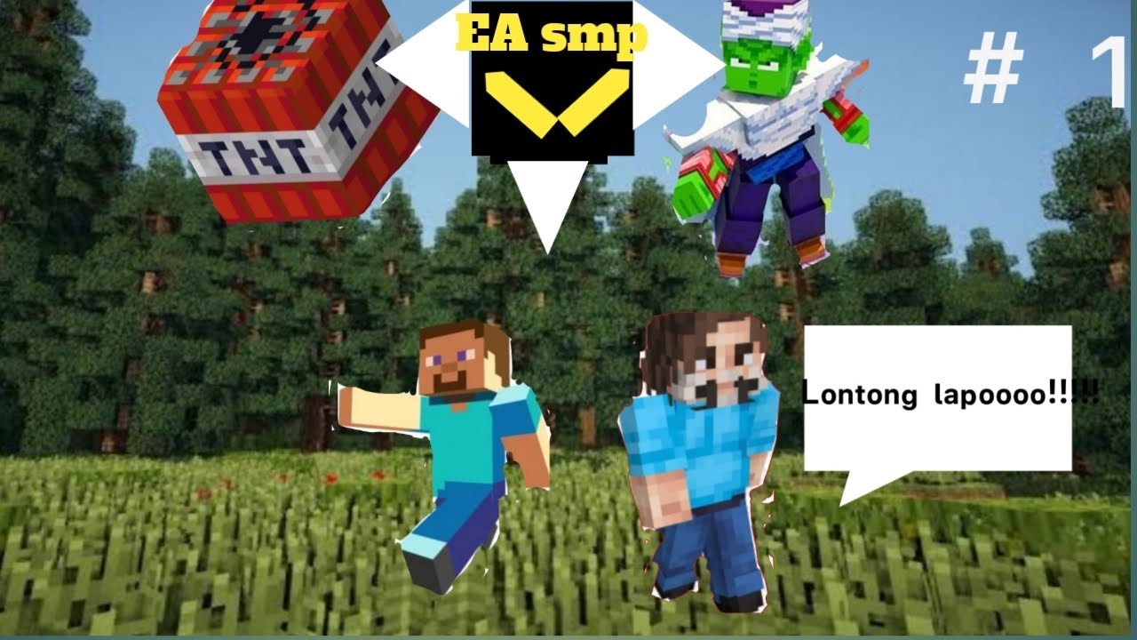 EA smp open guyssss!!! Tapi ada monster kulitnya hijau kepalanya botak😎