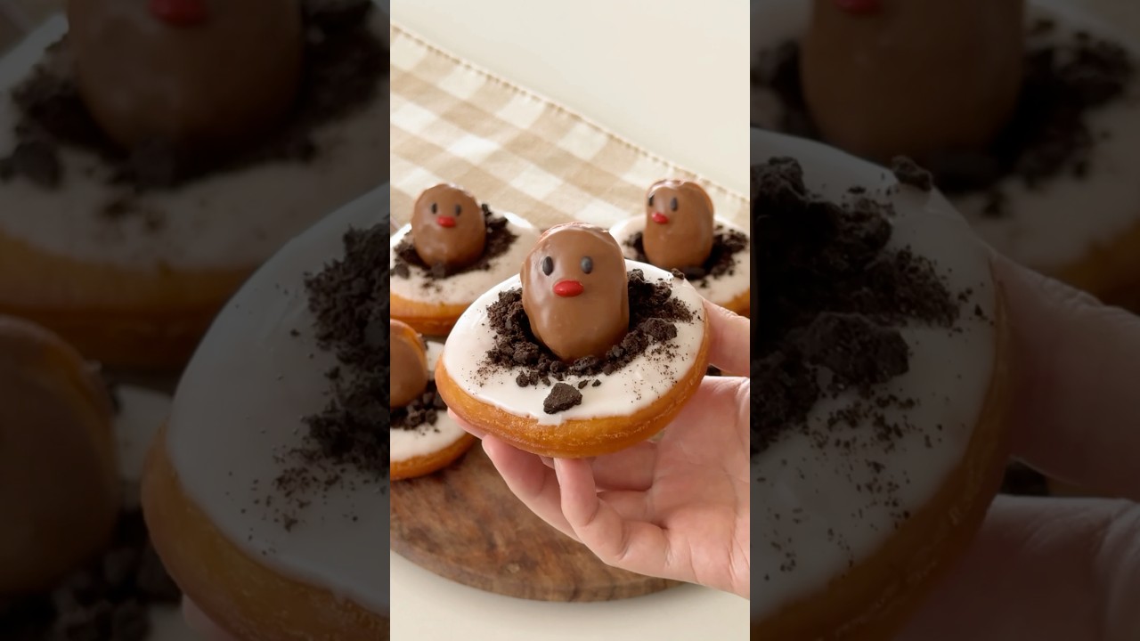 Making Kawaii Diglett Donuts 🍩